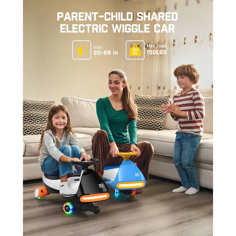 Electric Wiggle Car with Pedal