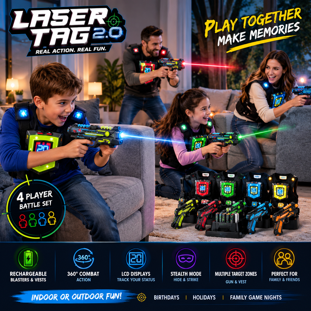 Laser Tag Battle Gun Game